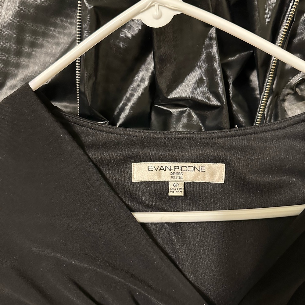 Evan Picone Women’s Black Dress Size 6p